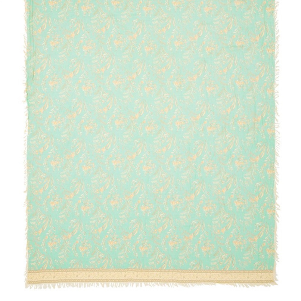 🌟 Host Pick 🌟 Spell Maisie Travel Scarf in Vintage Turquoise - Picture 5 of 11